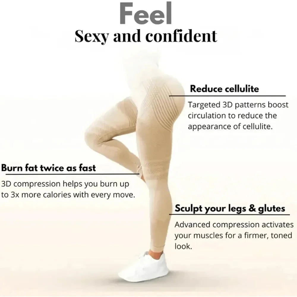 High-Waisted Seamless Sculpting Leggings