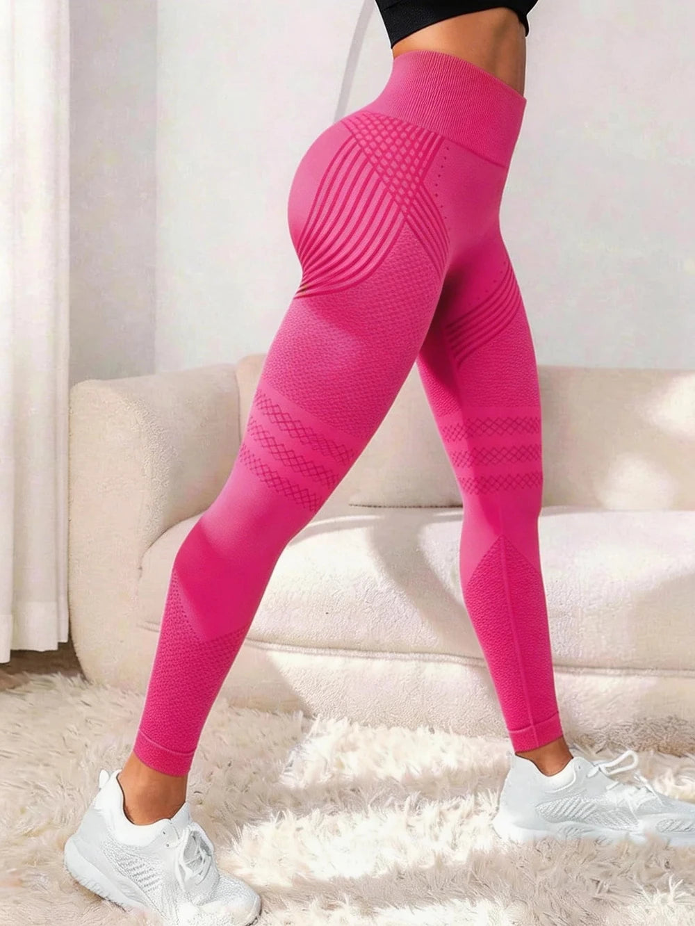 High-Waisted Seamless Sculpting Leggings