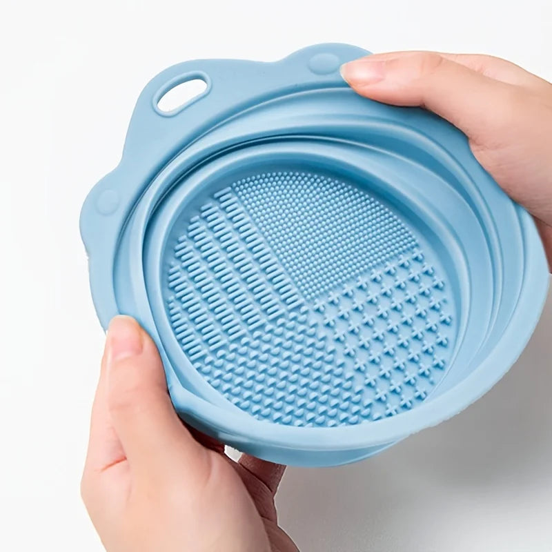 Brush and Sponge Cleaning Bowl