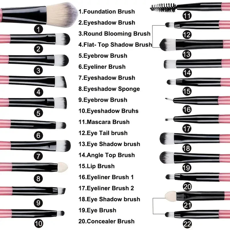 Professional Makeup Brush Set
