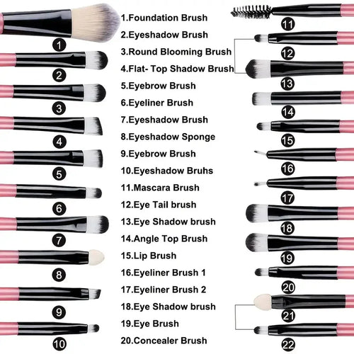 Professional Makeup Brush Set
