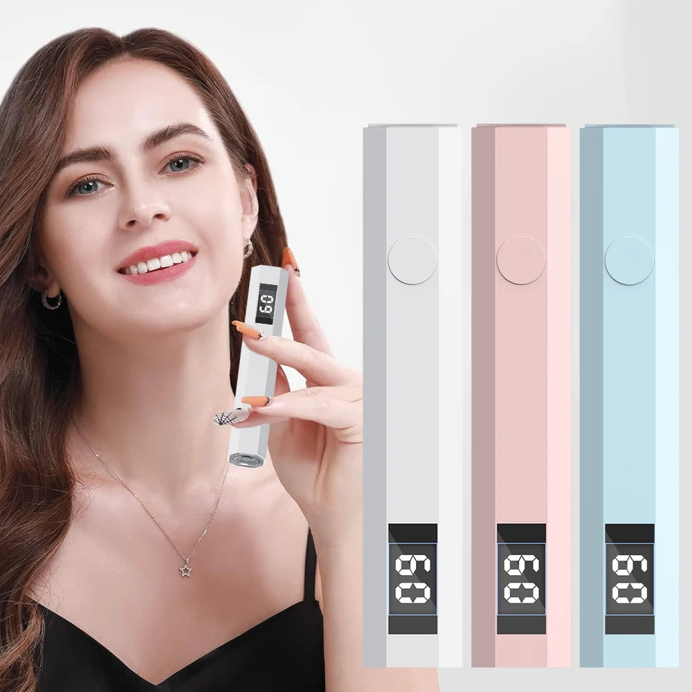 GattaBeauty™ Fold & Glow – Mini Lâmpada UV para Unhas