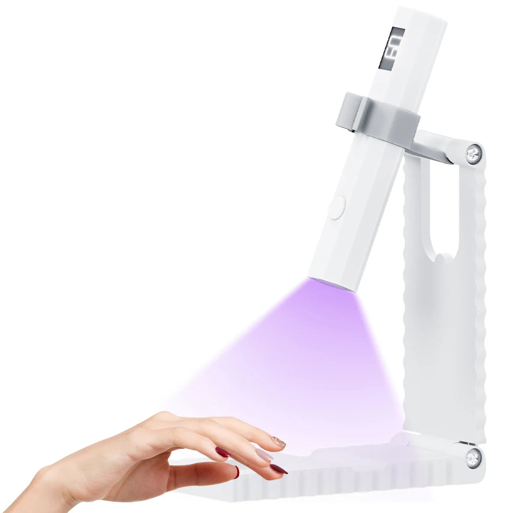 GattaBeauty™ Fold & Glow – Mini Lâmpada UV para Unhas