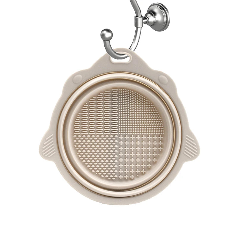 Brush and Sponge Cleaning Bowl