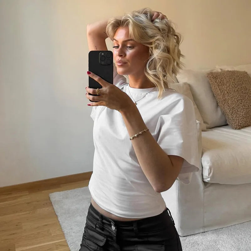 Women's Essential Cropped T-shirt