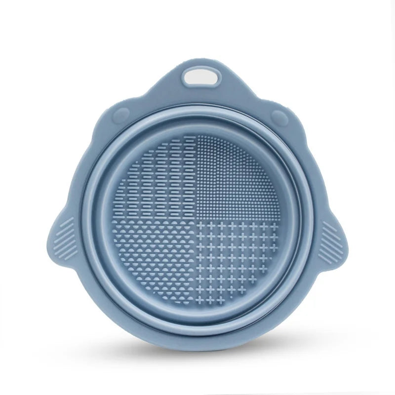 Brush and Sponge Cleaning Bowl