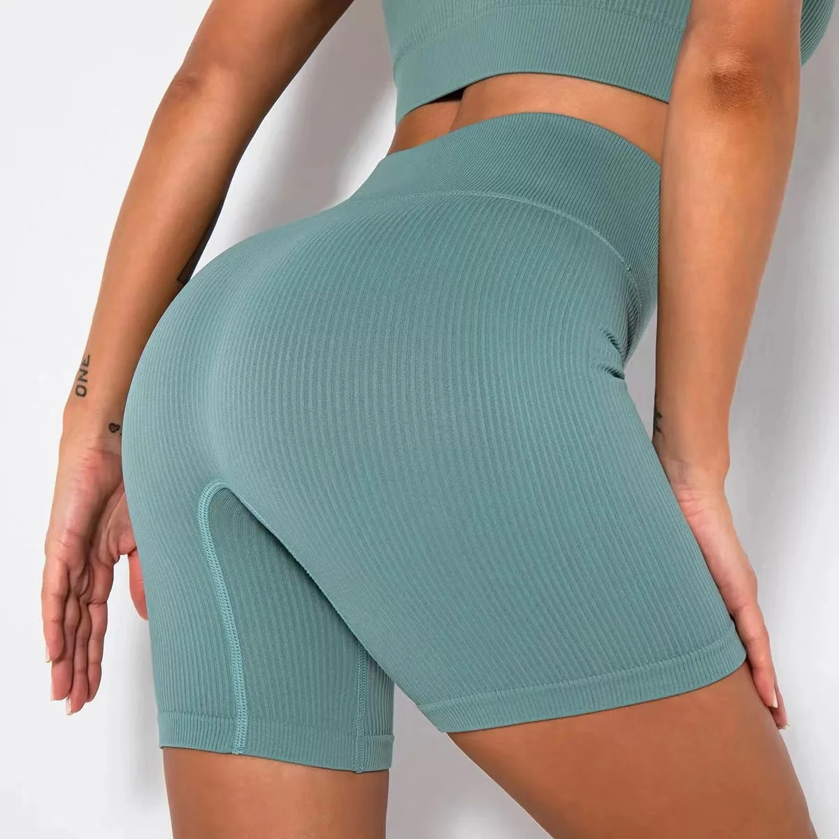 Seamless Sculpt High-Waist Shorts