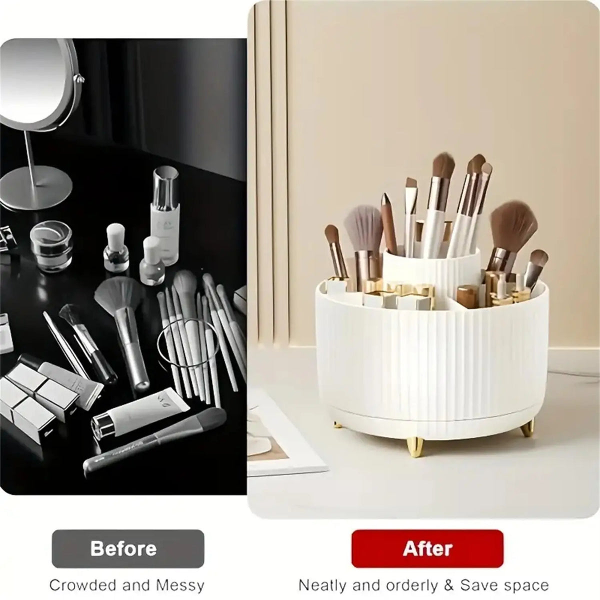 360° Rotating Makeup Organiser