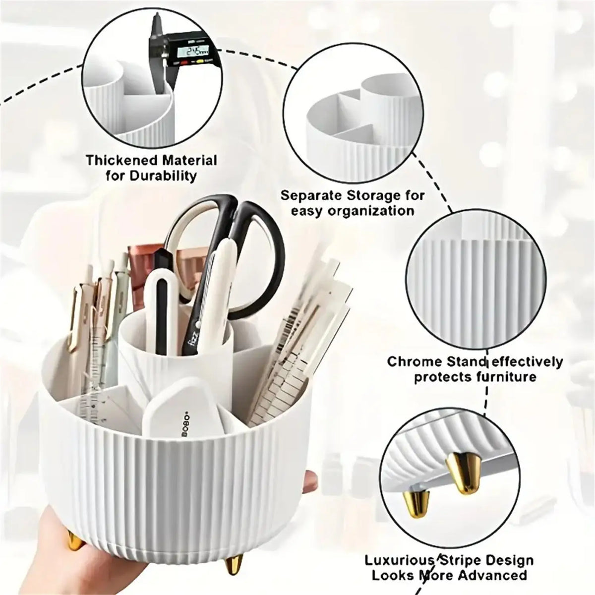 360° Rotating Makeup Organiser
