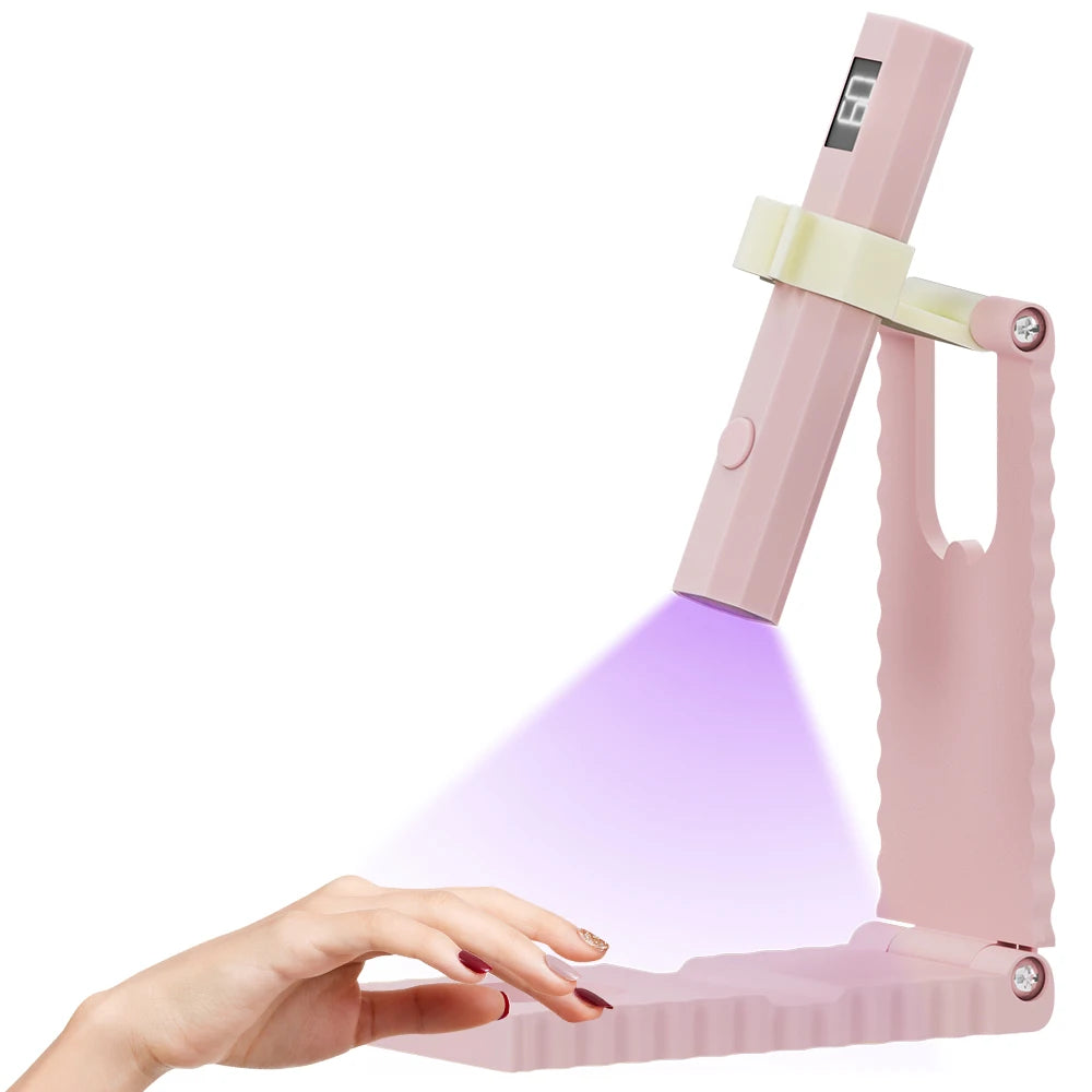 GattaBeauty™ Fold & Glow – Mini Lâmpada UV para Unhas