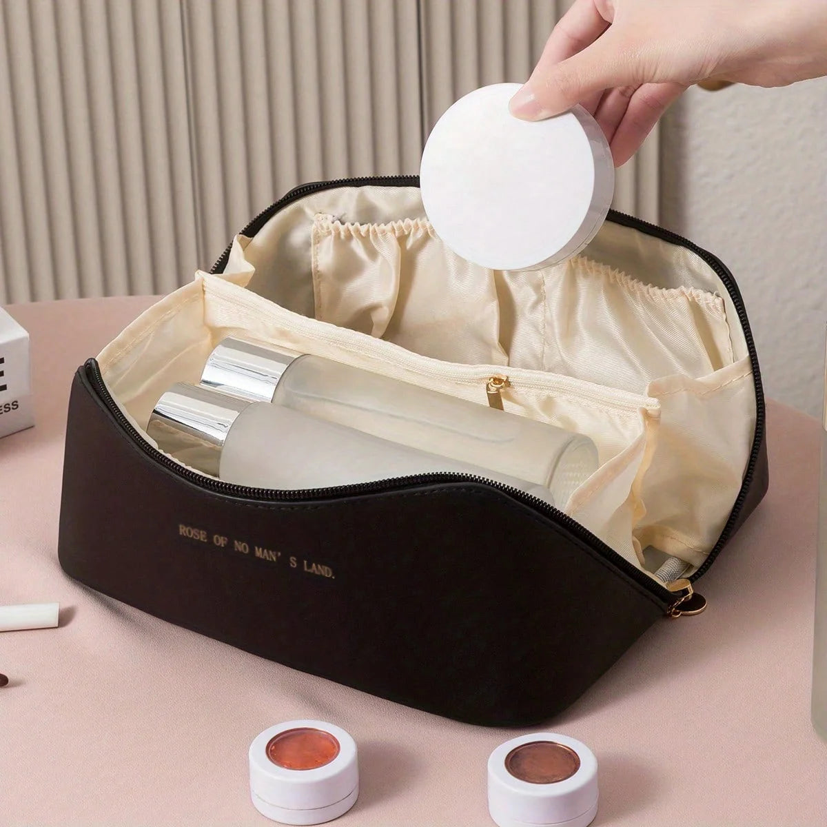 Makeup Organizer & Travel Toiletry Bag