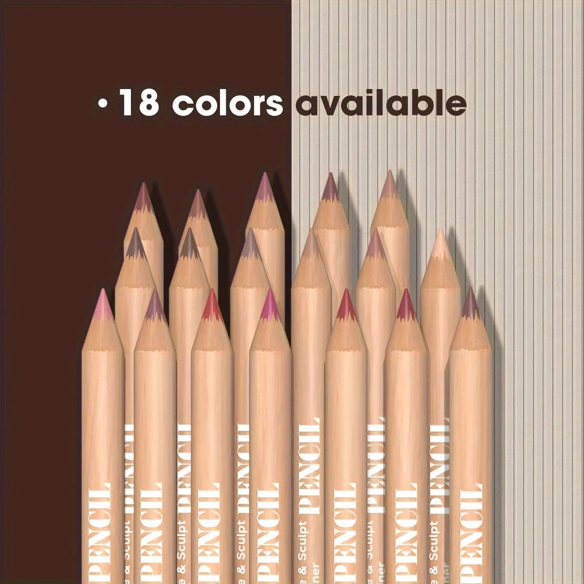 Velvet Matte Lip Liner Set – 6 Long-Lasting Shades