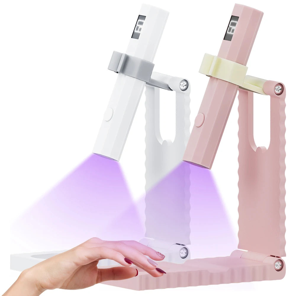 GattaBeauty™ Fold & Glow – Mini Lâmpada UV para Unhas